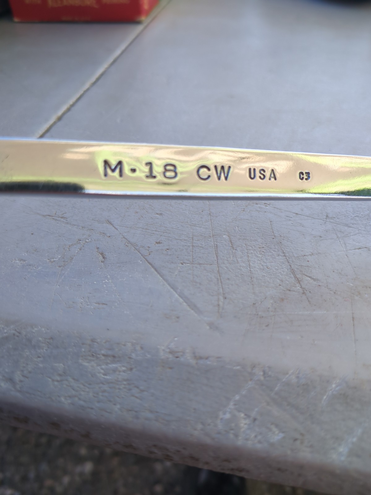 MAC Tools M18CW 18mm Metric 12-Point Combination Wrench USA