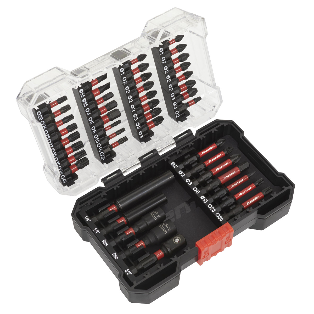 AK8280 Premier Power Tool Bit Set 44pc Impact Grade