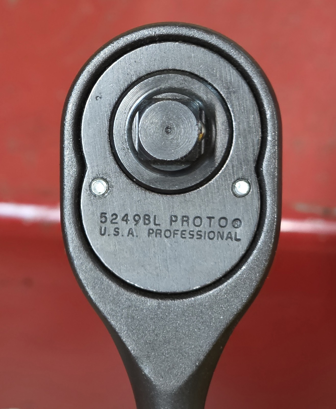 Proto Professional 3/8″ Drive Black Oxide Ratchet 5249BL 7″ Long USA