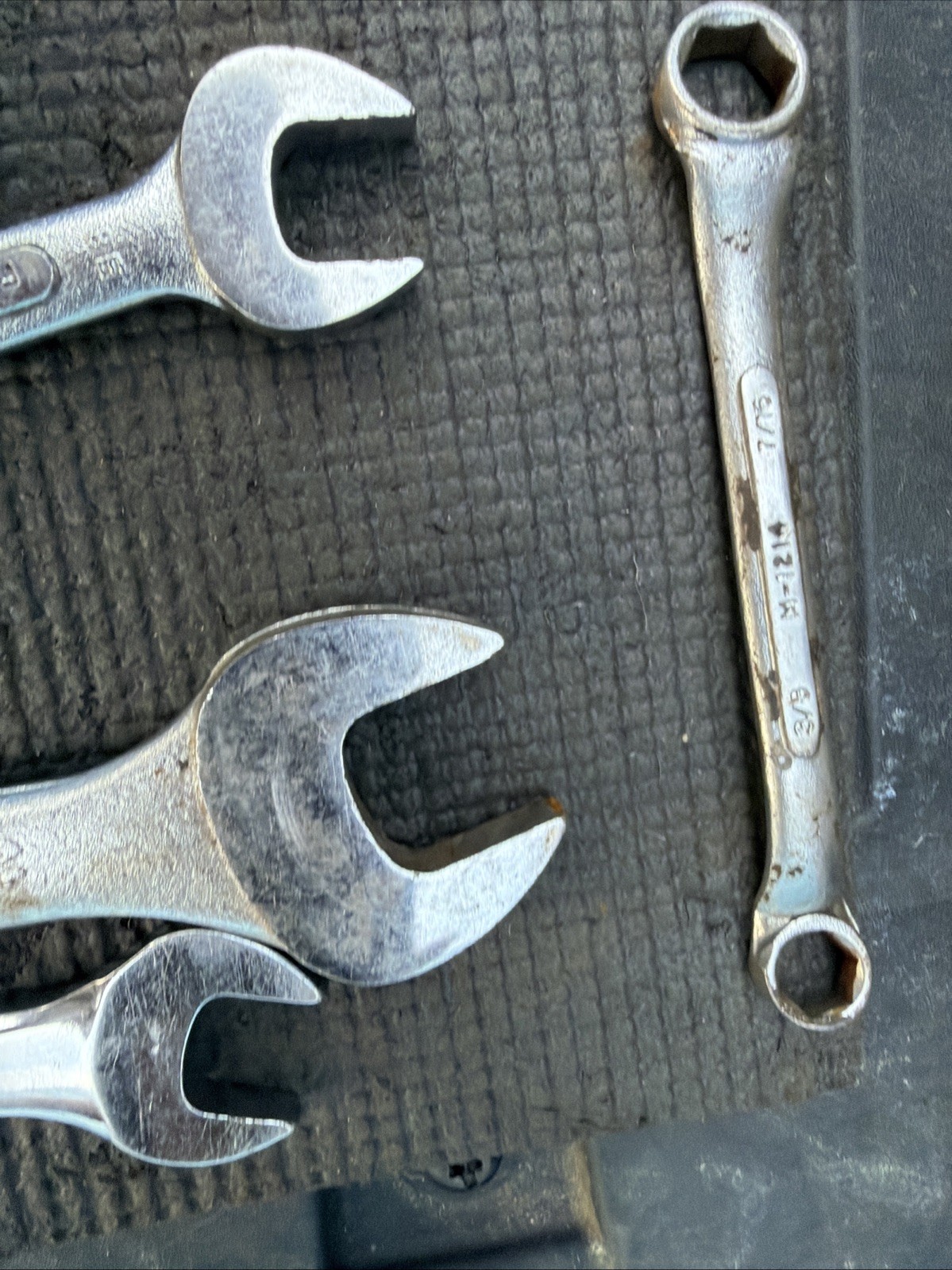 SK Tools USA S-K Large Wrench Lot 17pcs 1 Broken Rest of C-26 C-30 SAE Metric Tr