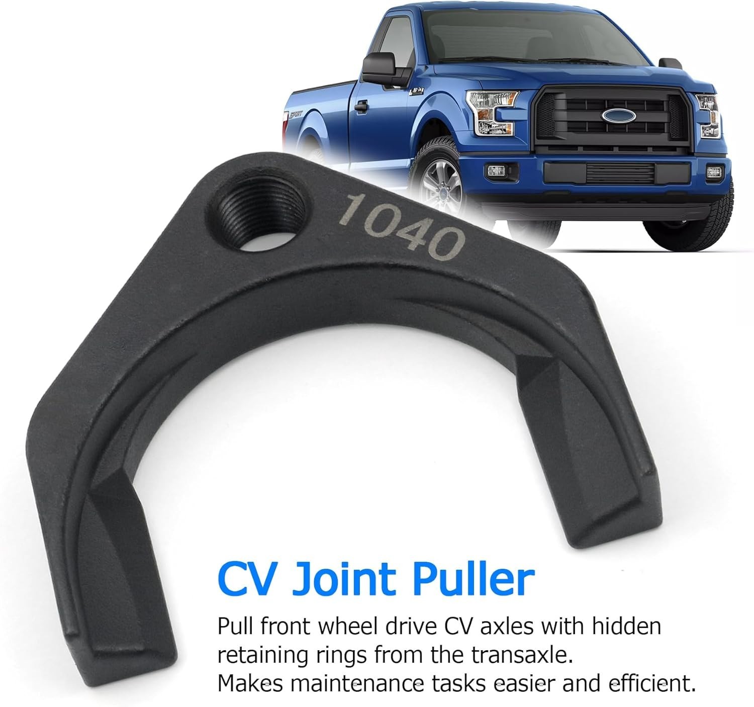 Durable 63mm Wide Carbon Steel Axle Tool – Safe Removal for Front Drive Cars