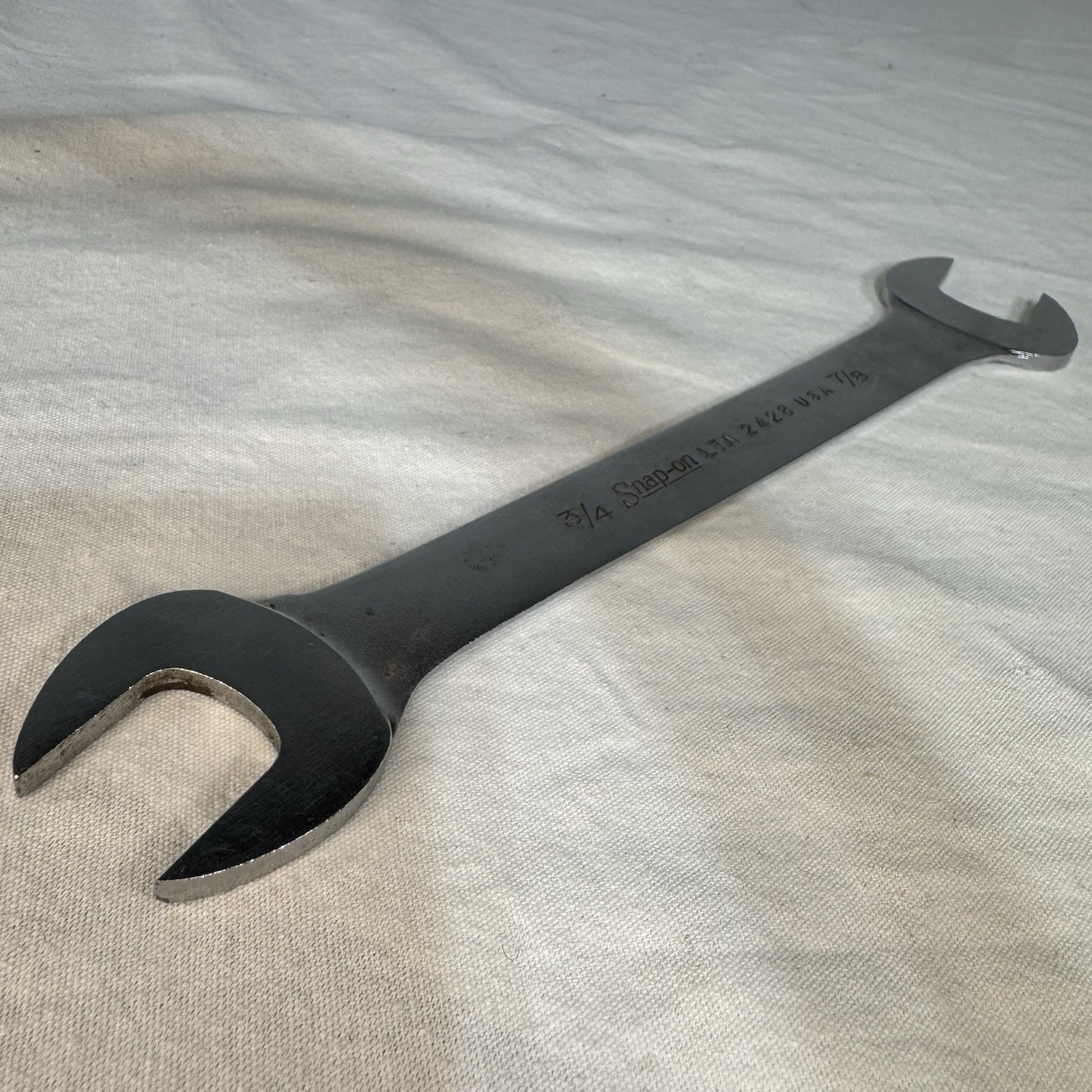Snap On Tools LTA 2428 3/4″ x 7/8″ SAE Low Torque Slime Line Open End Wrench