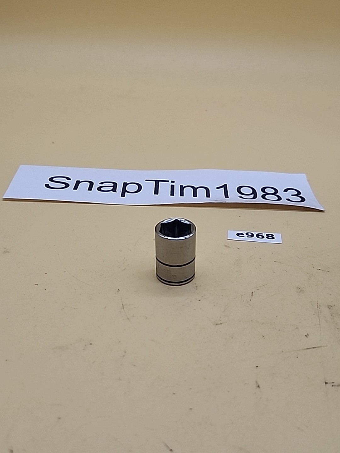 Blue-Point Tools 1/4″ Drive 13mm Socket 6 Point BLPSM1413 USA