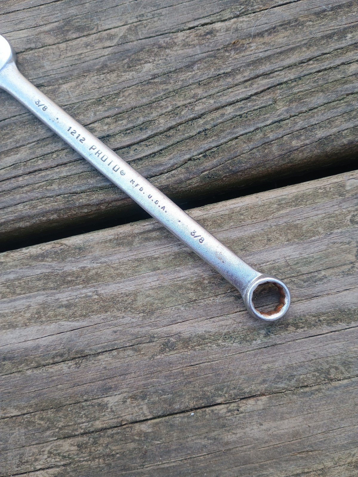 Proto Professional 3/8” Combination Wrench 12 Point 1212 Made In USA