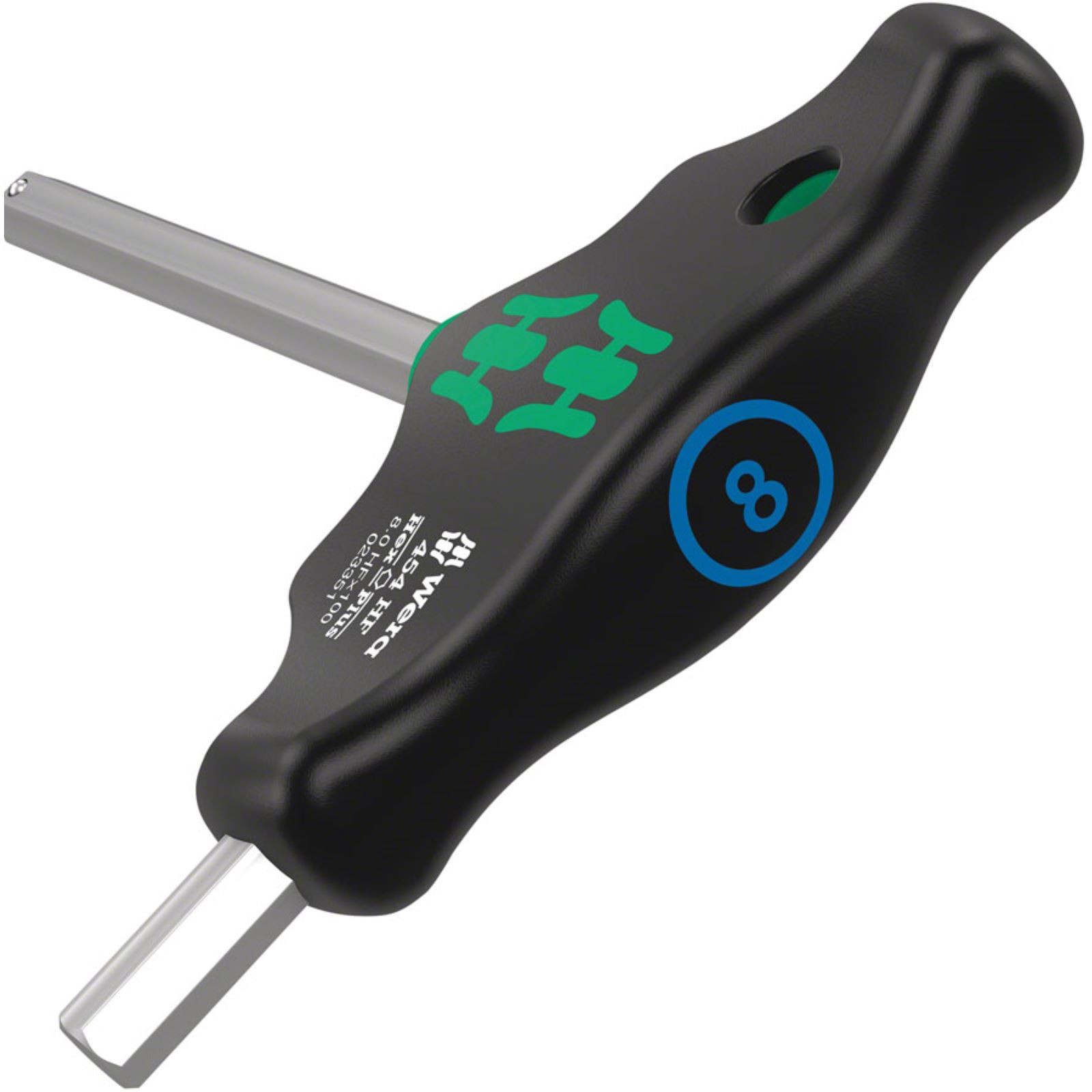Wera 454 T-Handle Hex-Plus Wrench – 4.0 x100mm HF Metric 05023338001