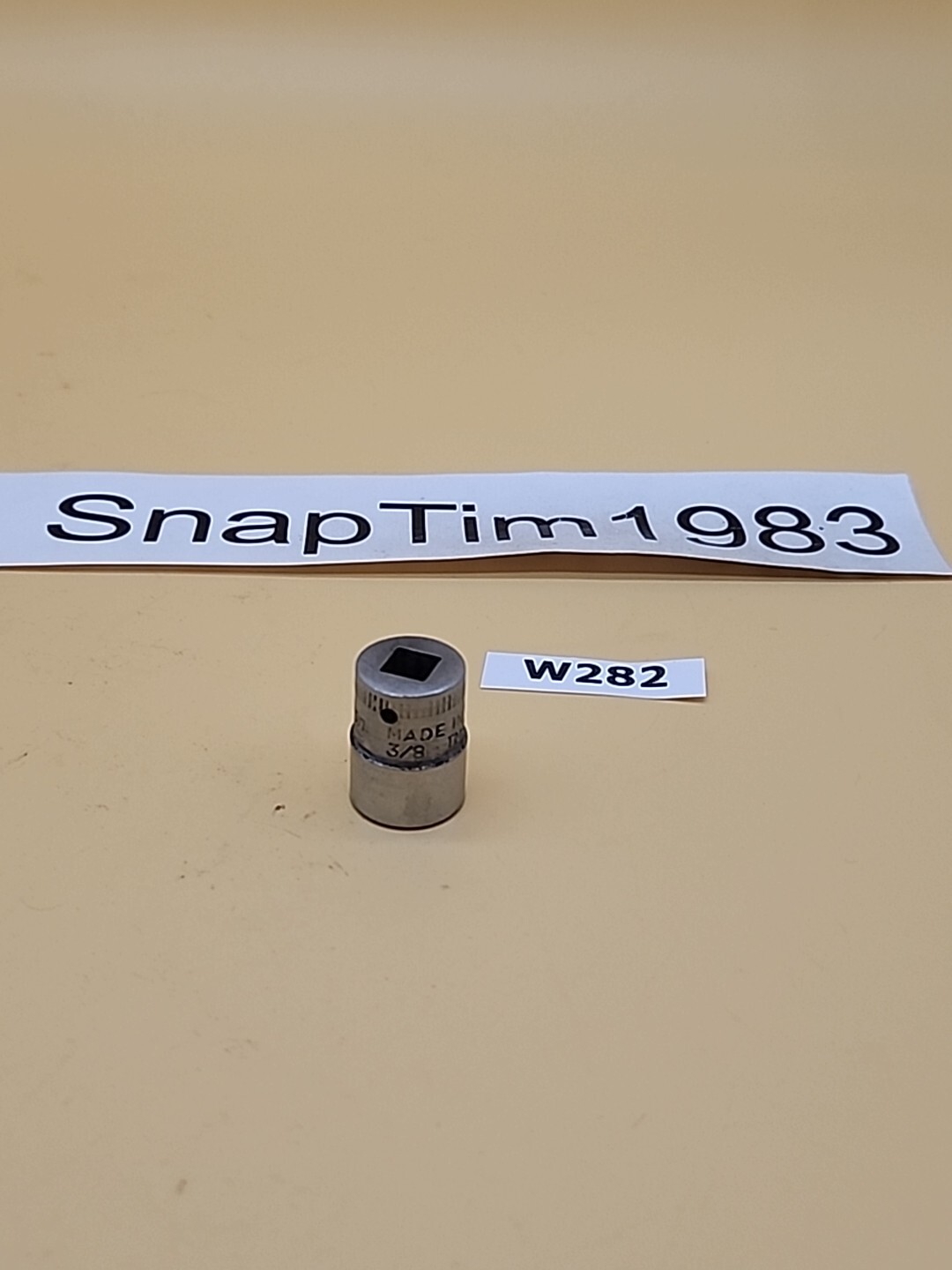 Snap-On Tools 1/4″ Drive 3/8″ SAE 8 Point Double Square Socket TM412