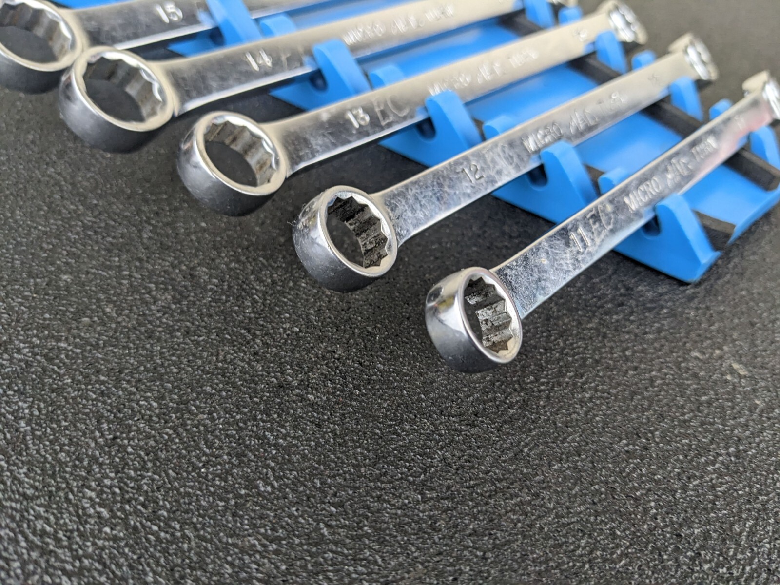 #bj965 Mac Tools 11mm-15mm 5pc Micro-Turn Wrench Set