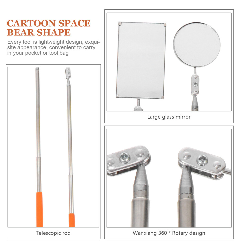 car telescoping inspection mirror Swivel Inspection Mirror Led Inspection
