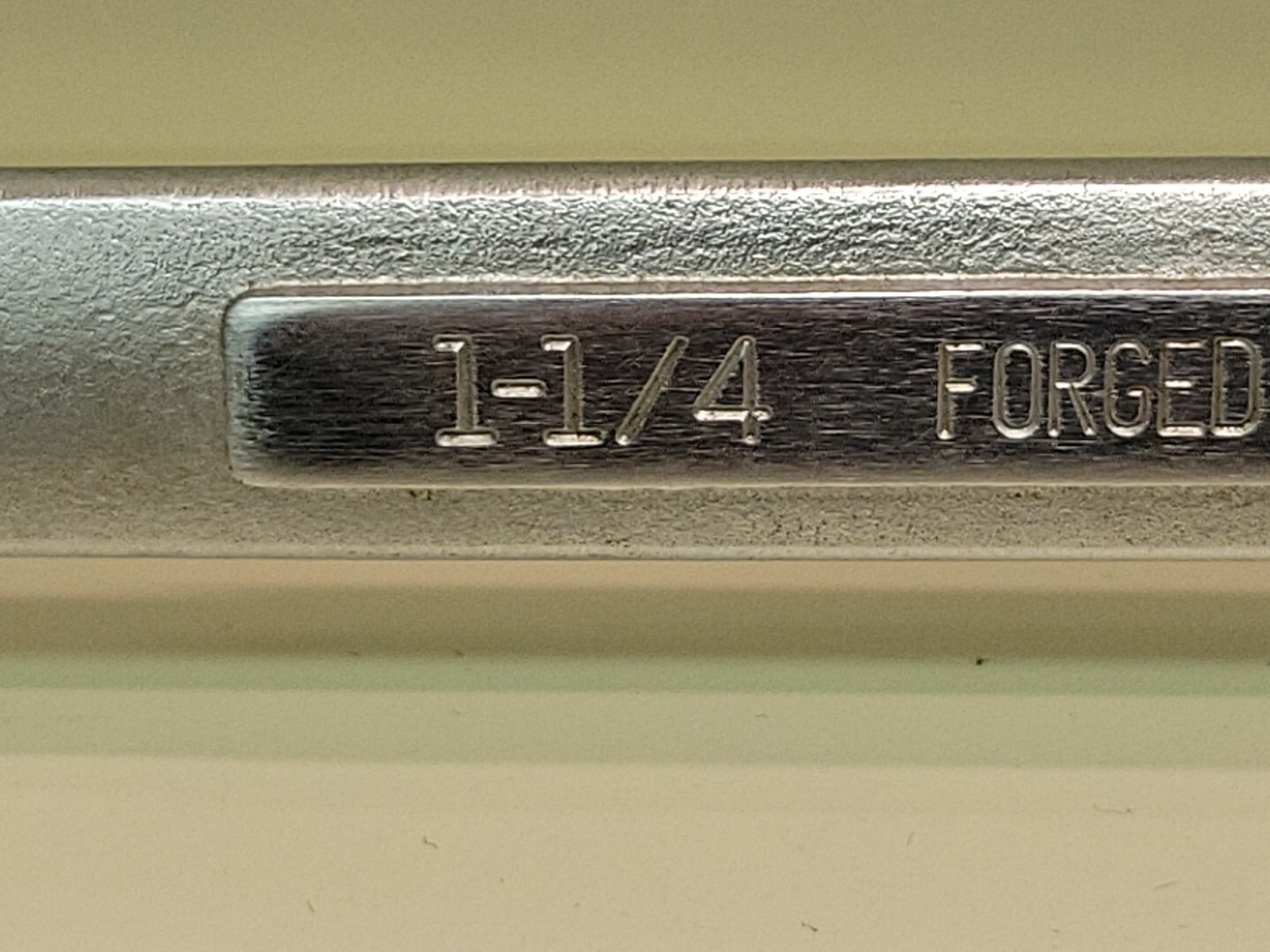 Craftsman 44708 Series VV 1-1/4″ Combination Wrench New Old Stock USA