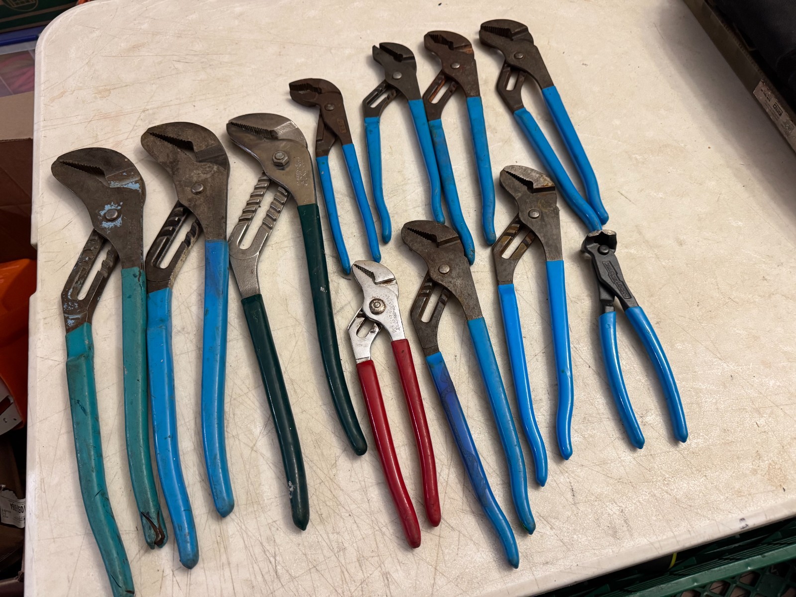 CHAN NEL LOCK 460 440 430 Mixed 11 Pc Pliers Bundle
