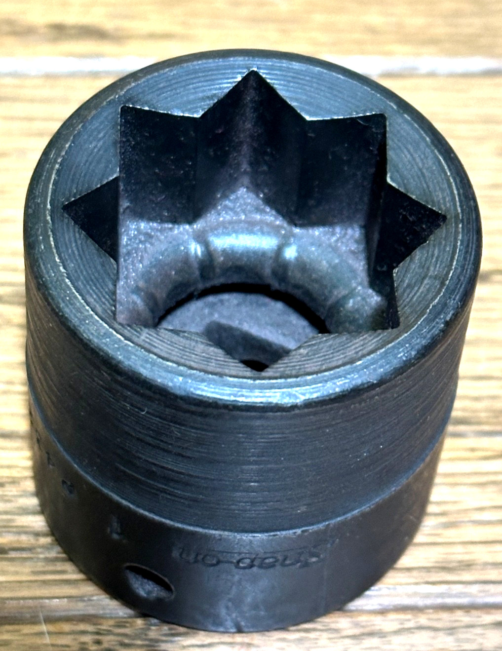 🇺🇸 Snap On Tools 1” SAE 8 Point Double SQUARE 1/2″ Drive IMPACT Power Socket