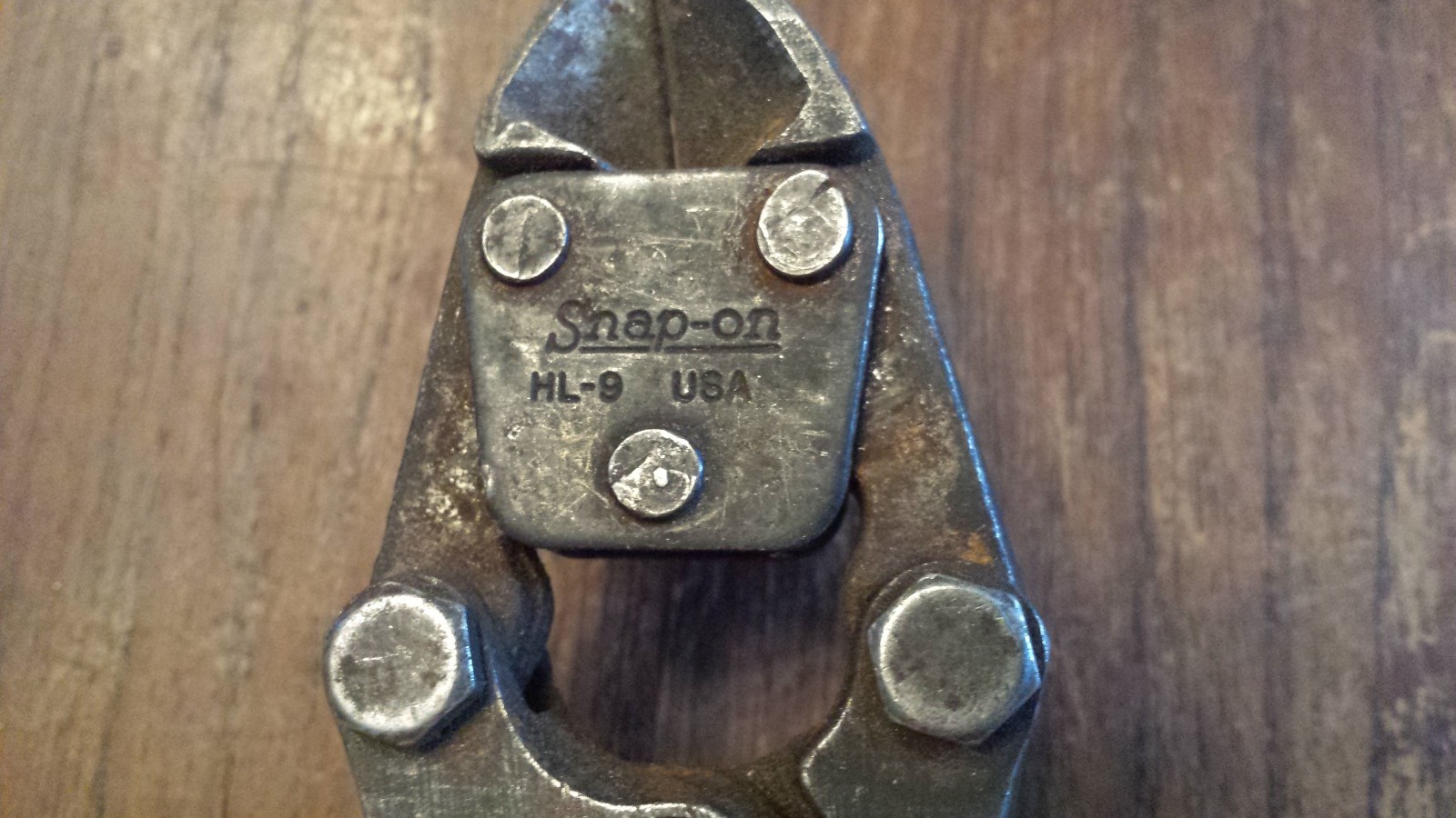 vtg Snap-On Tools USA HL-9 High Leverage Diagonal Cutter Tool, Wire Cutters