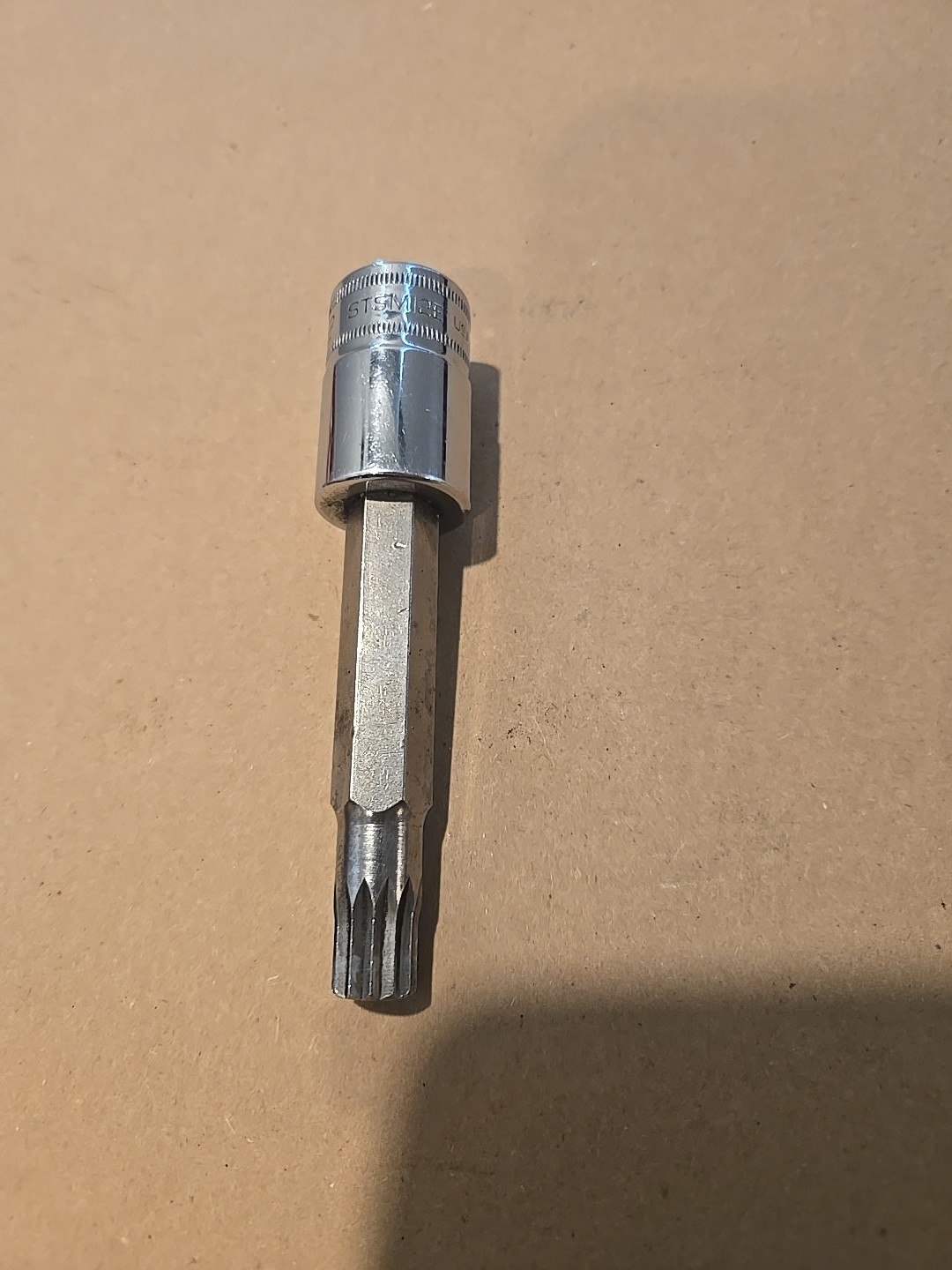 Snap On 1/2″ Drive 12MM Metric Triple Square Bit Driver Socket USA STSM12E