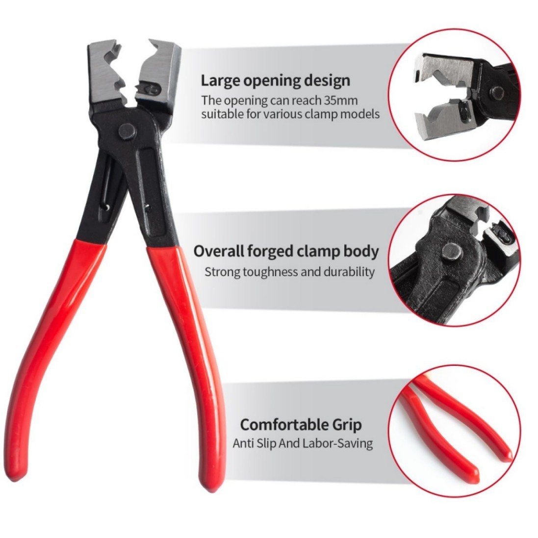 4Pc Electrical Disconnect Pliers For Car Connector Separator Automotive Tool=*-