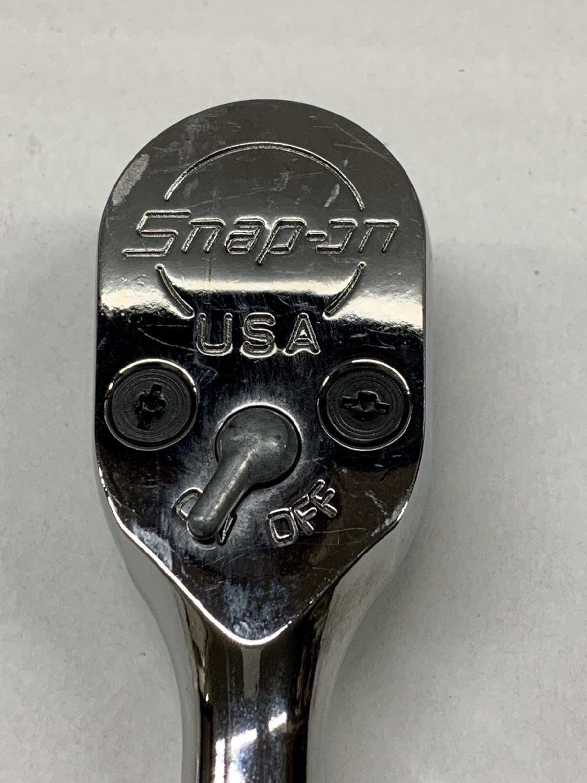 Snap On Tools USA S80A 1/2″ Drive 10.5” Long Standard Handle Chrome Ratchet NEW
