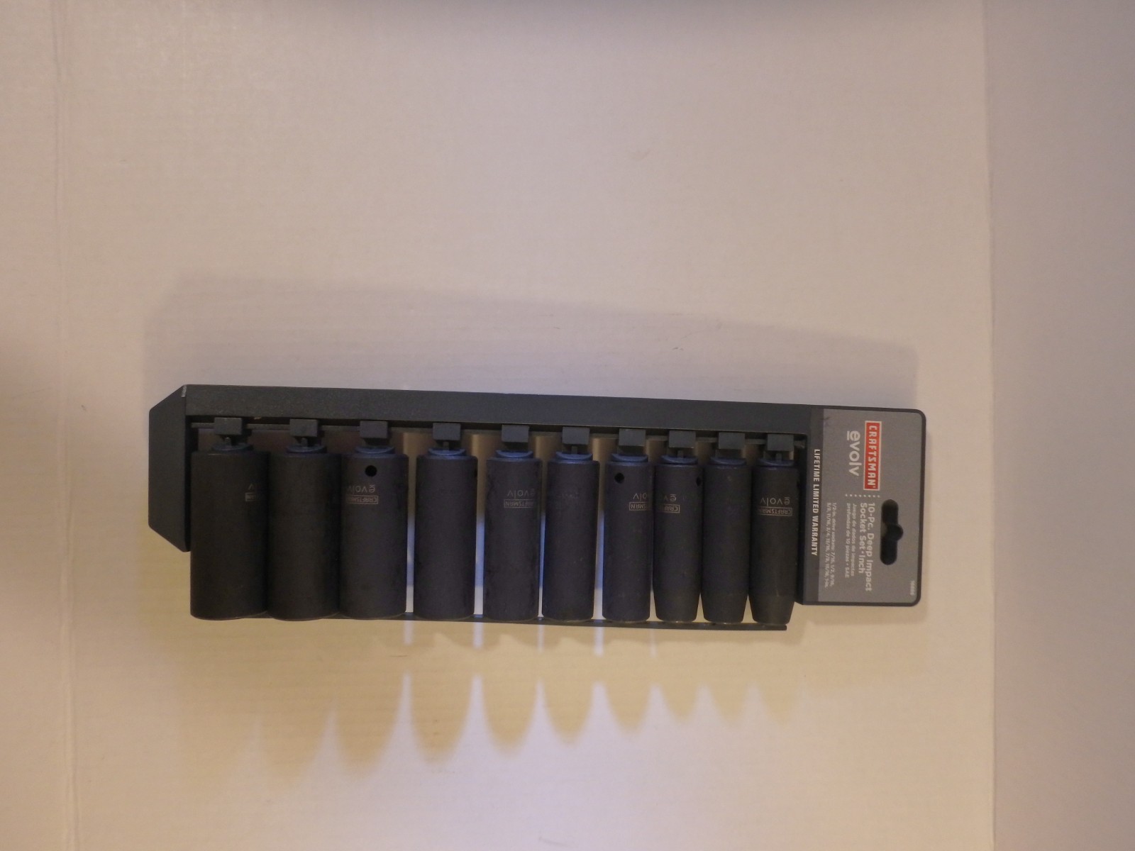 Craftsman Impact Socket 10pc Deep Set Inch dr SAE #16886