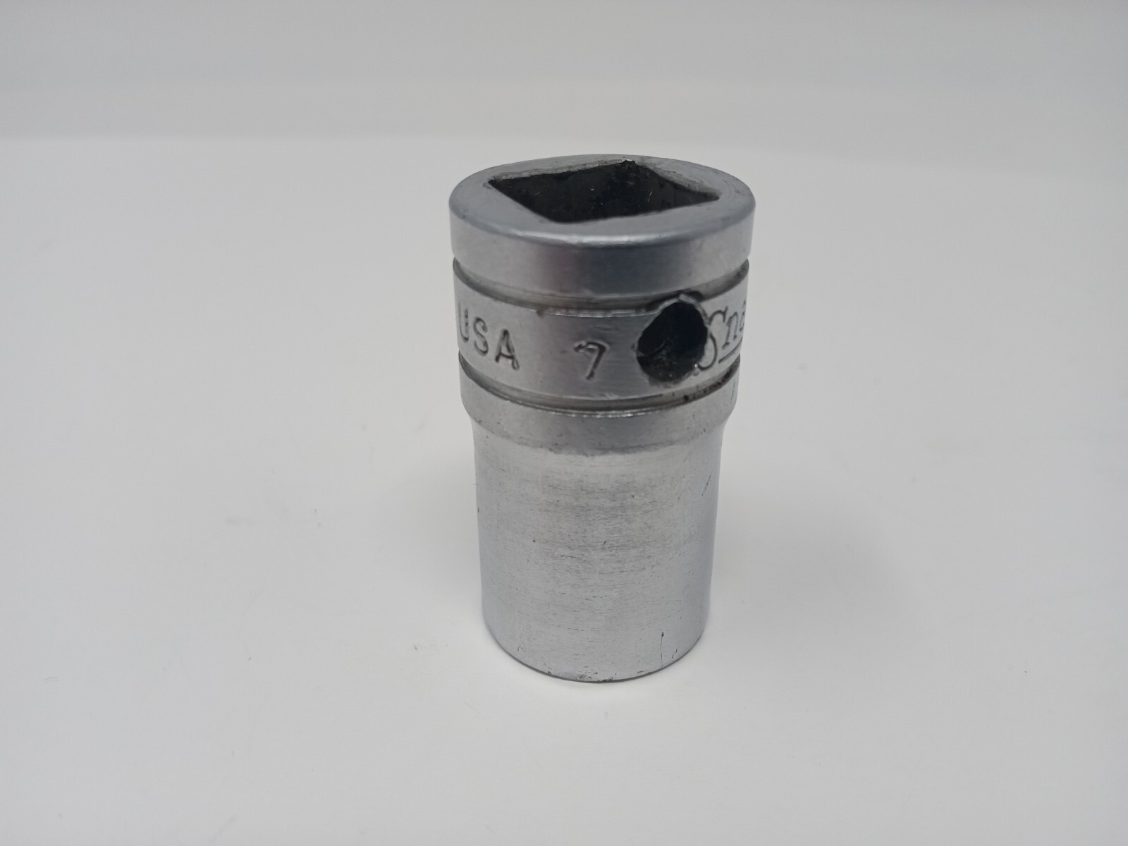Snap-on Tools SW414 7/16″ SAE 1/2″ Drive 8-Point Double Square Socket USA