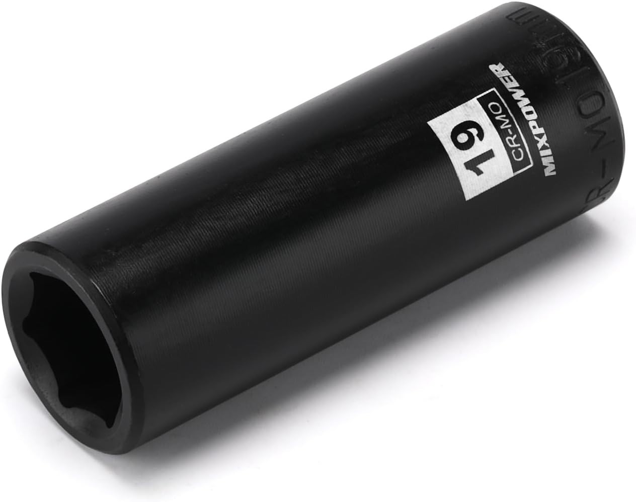 19mm 6-Point Deep Impact Socket – 1/2 Inch Drive, Impact Grade Strength