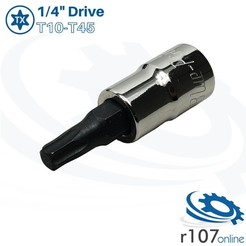 Blue Point 1/4″ Torx Socket Set T10-T45 – As sold by Snap On