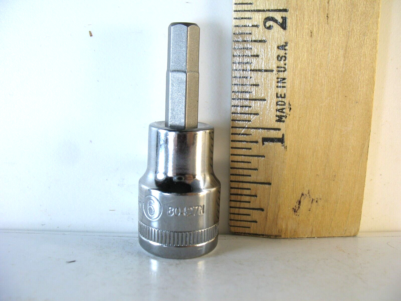 GearWrench 80427N, 3/8″ Drive Hex Bit Socket 6mm – Brand New