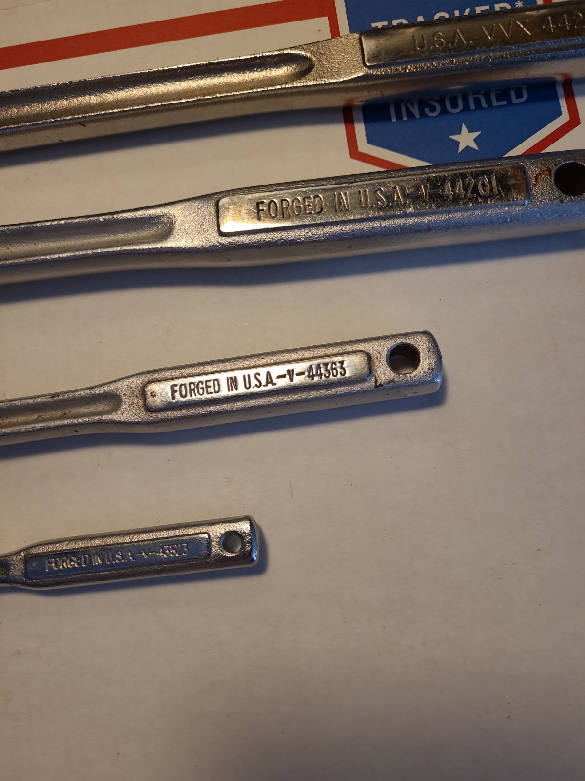 Craftsman USA 4-Piece Breaker Bar Set 1/4 + 3/8 + 1/2″ + 1/2″ long