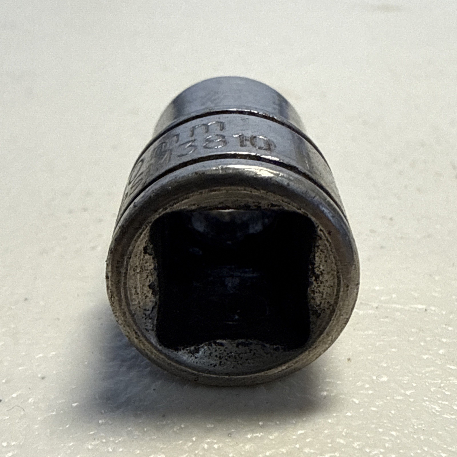Blue Point 3/8″ Drive 10mm 6 Point Shallow Socket Chrome Metric BLPSM3810 USA