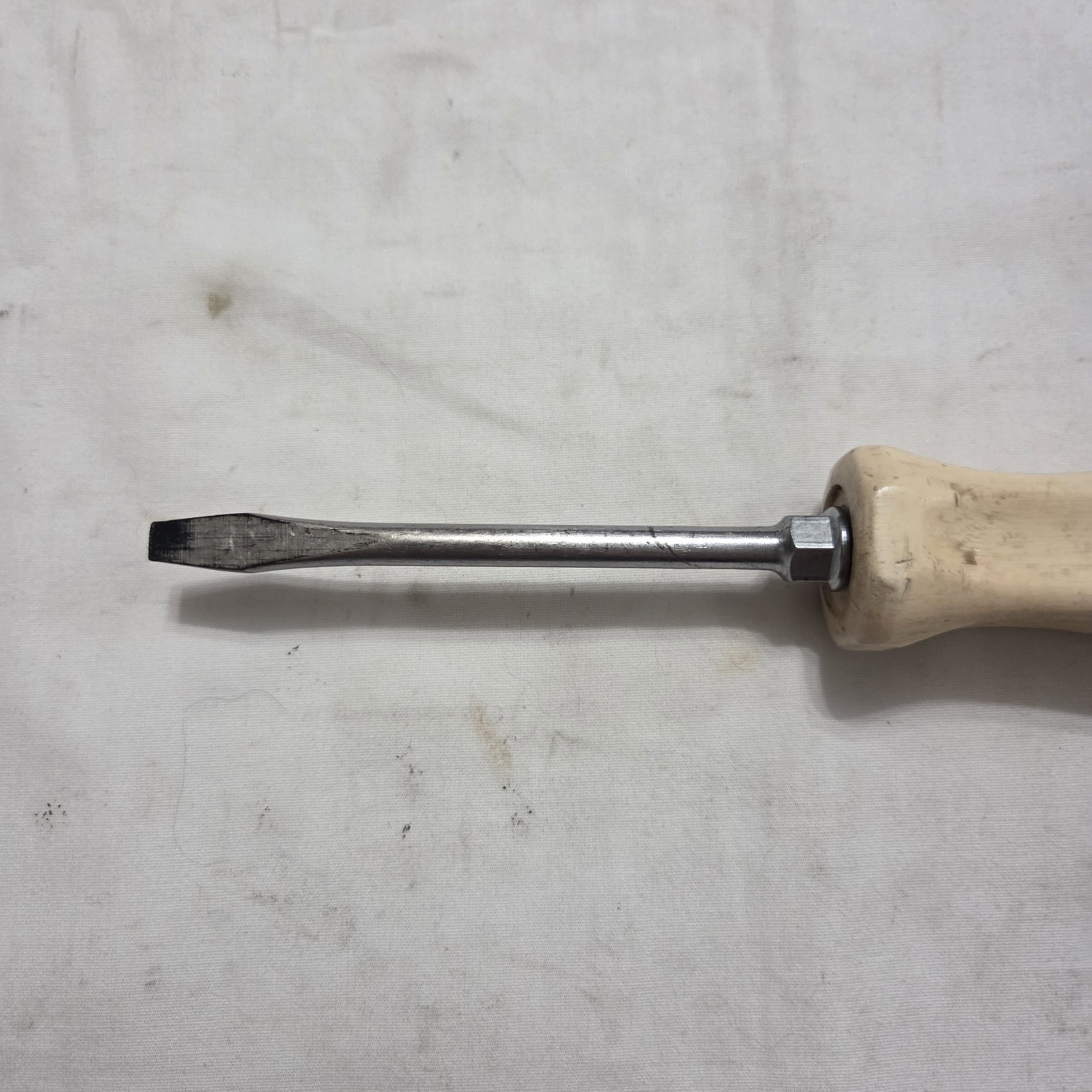 Snap-on SDD4 1/4″ Flat Slotted «Proud to be an American» Screwdriver White USA