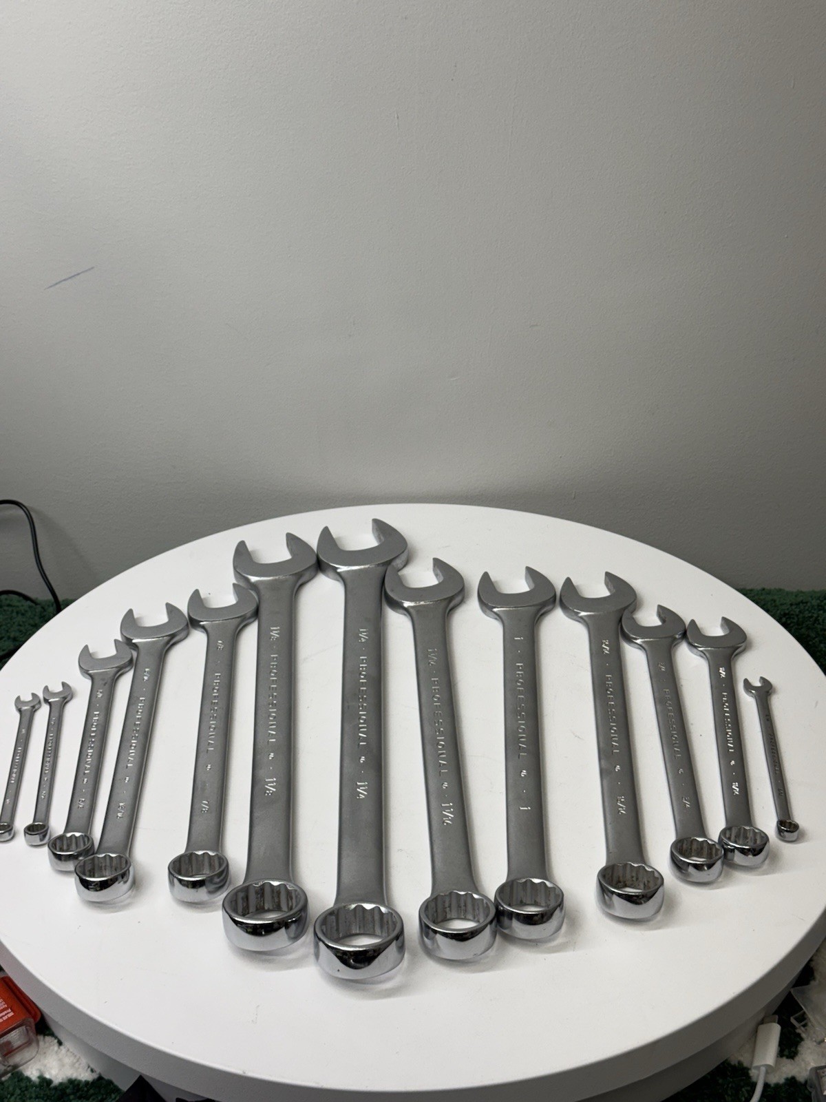 Lot Of 13 PROTO Professional SAE Combination Wrenches MADE IN USA