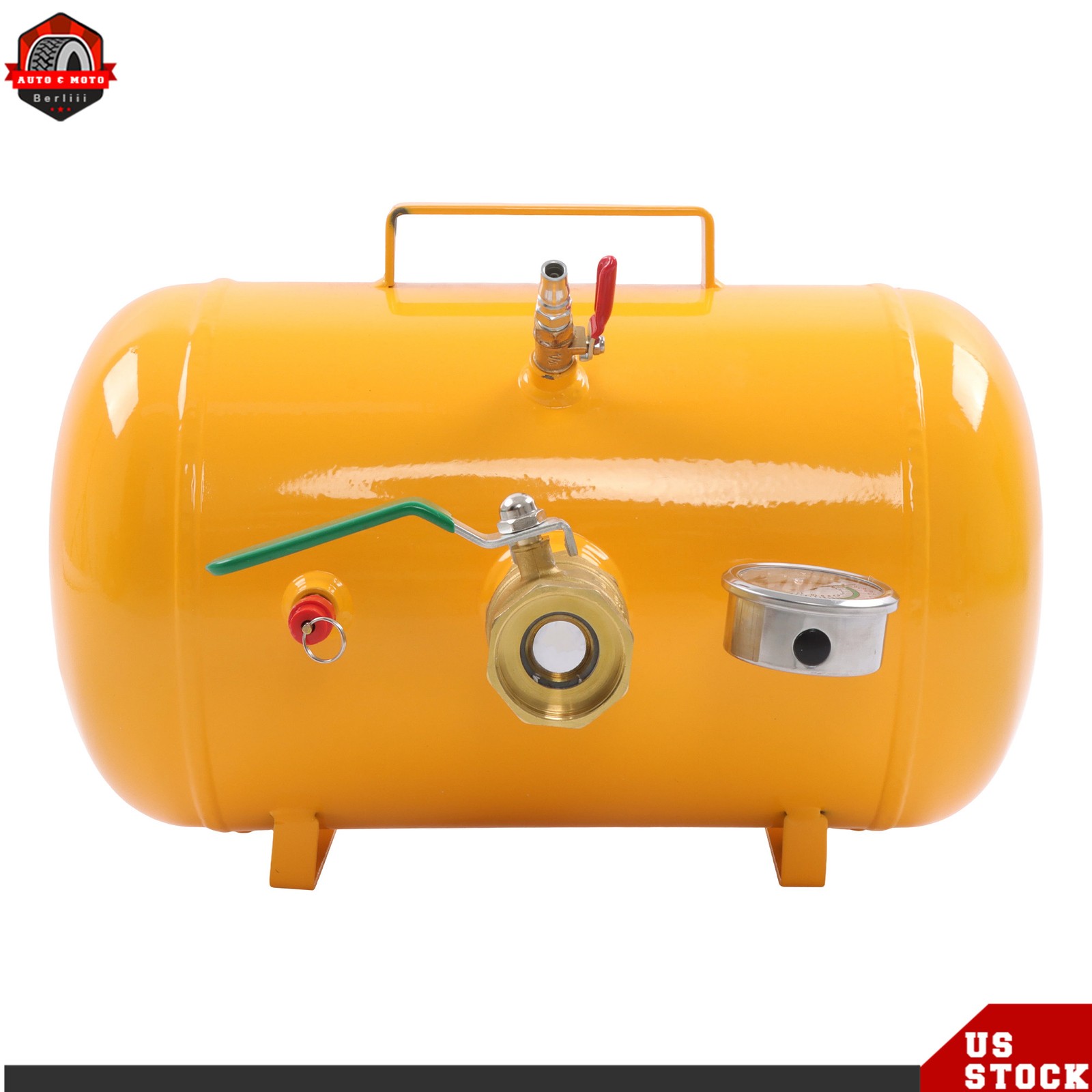 Yellow 5 Gallon Heavy Duty Air Tire Bead Seater Blaster Seating Tool 145 psi