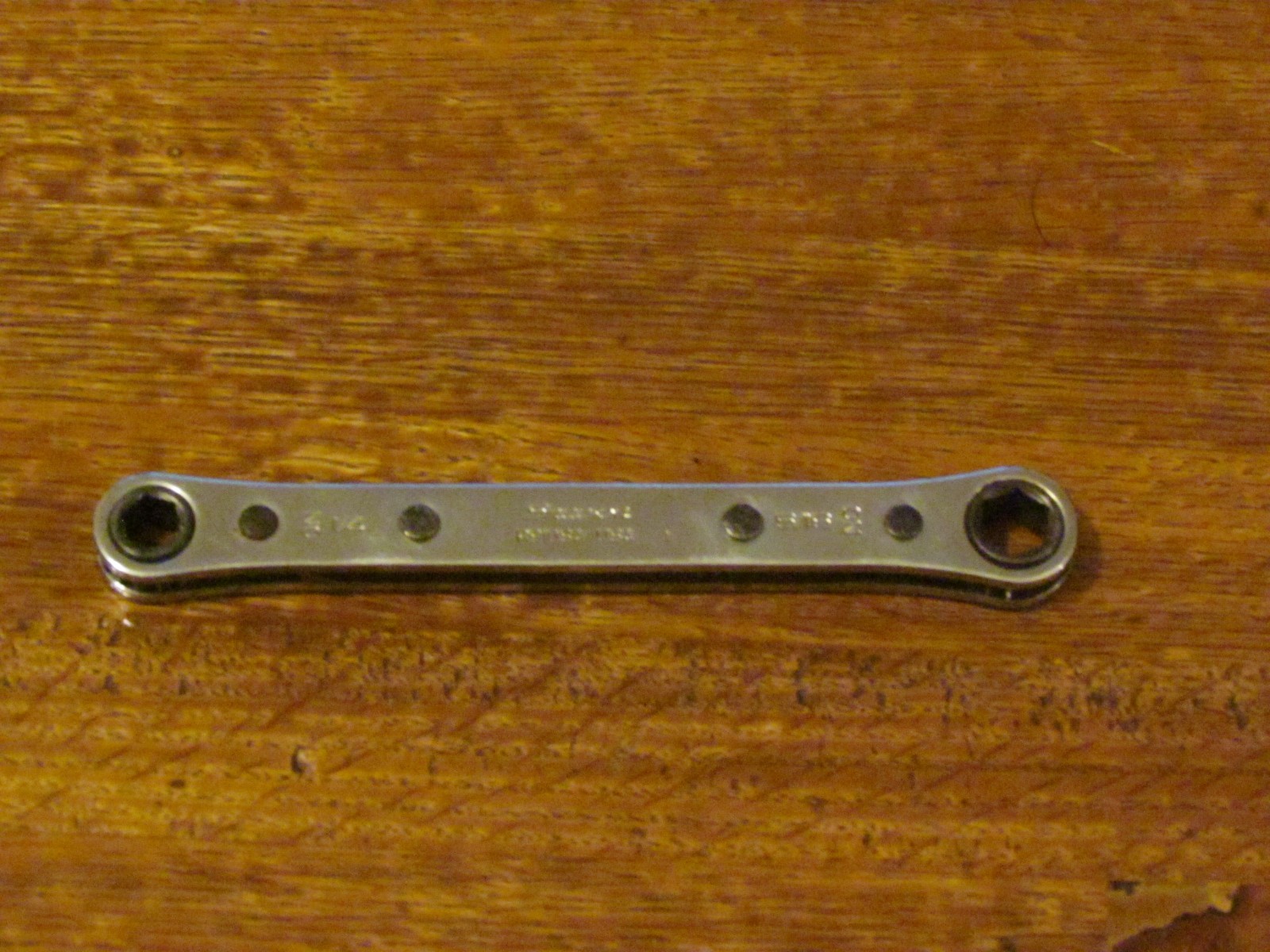 SNAP ON R810SA1/4″ X 5/16″ DOUBLE BOX RATCHET WRENCH NICE