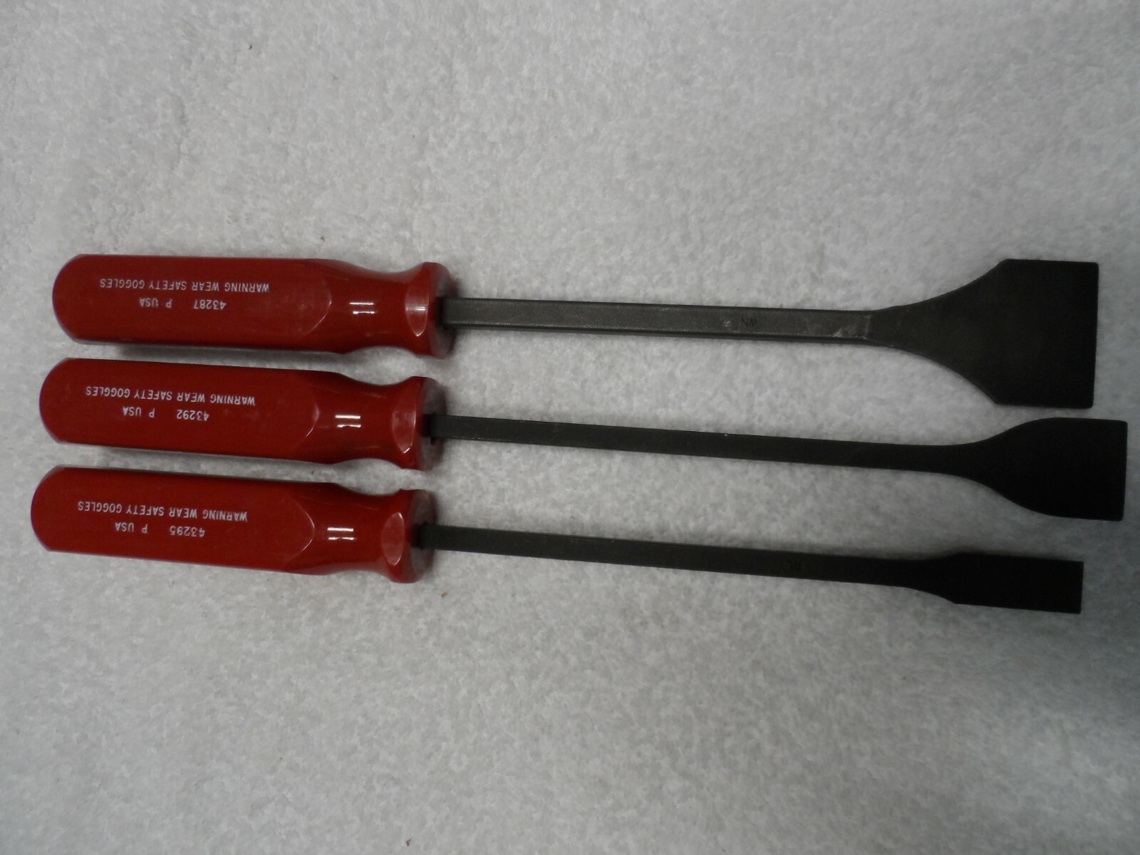 Craftsman Gasket Scraper Set (1/2″, 1, 1-1/2″), made in USA – 3 pcs