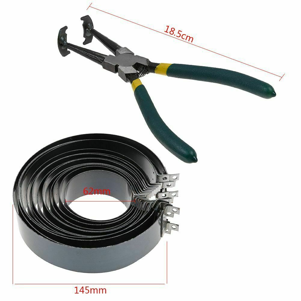 Automotive Auto Engines Piston Ring Compressor Tools Set with Pliers & 14 Bands
