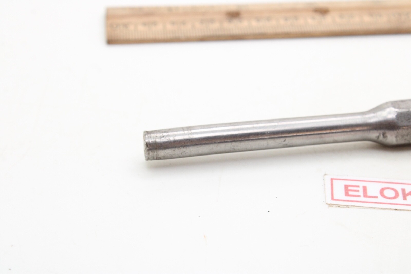 Unbranded 1/4″ Drift Pin Punch 6.25″ Long Hexagonal Grip Heavy Duty USA