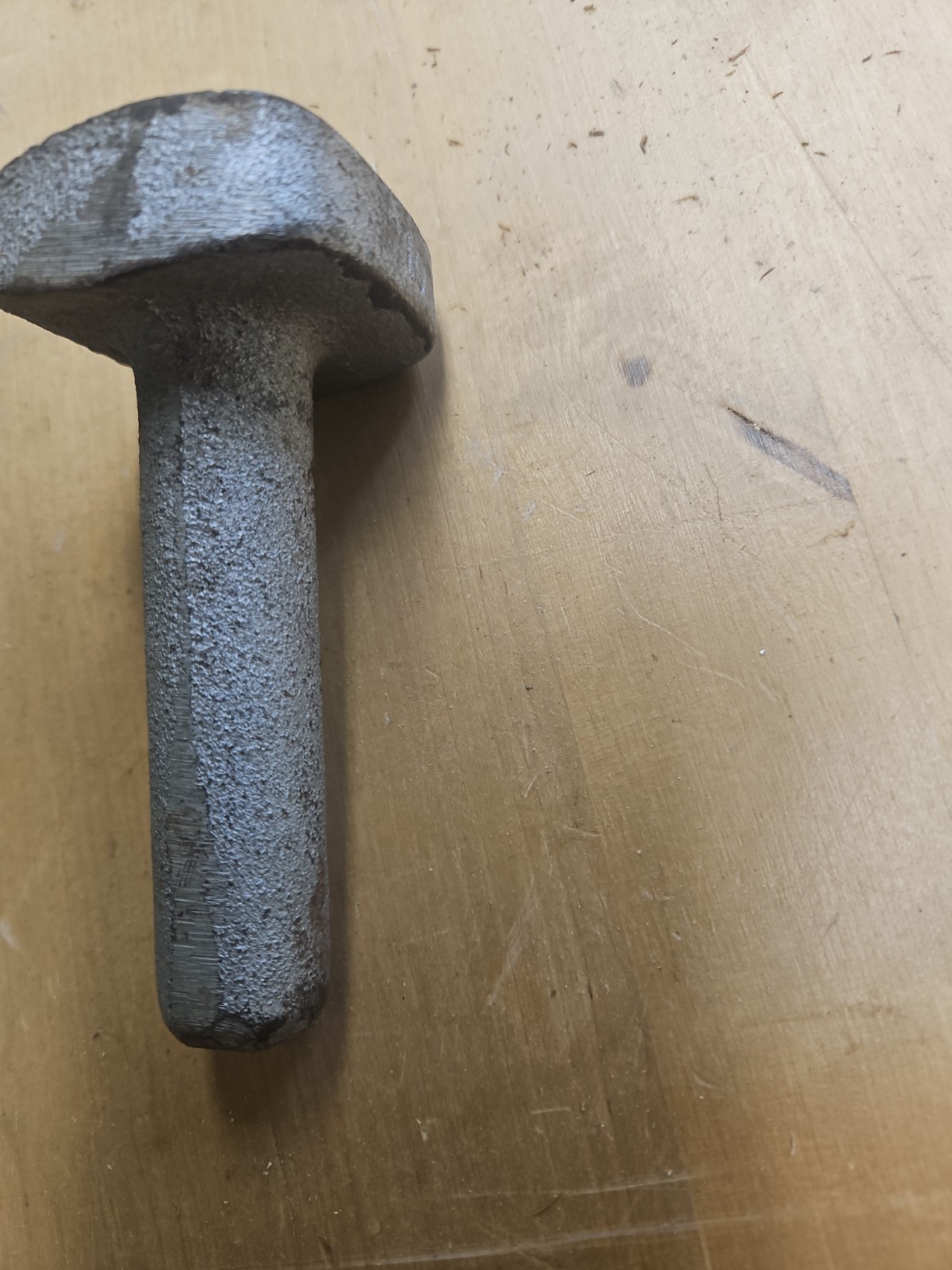 Auto Body Stake Post Dolly Shop Hand Anvil Hammer Tool