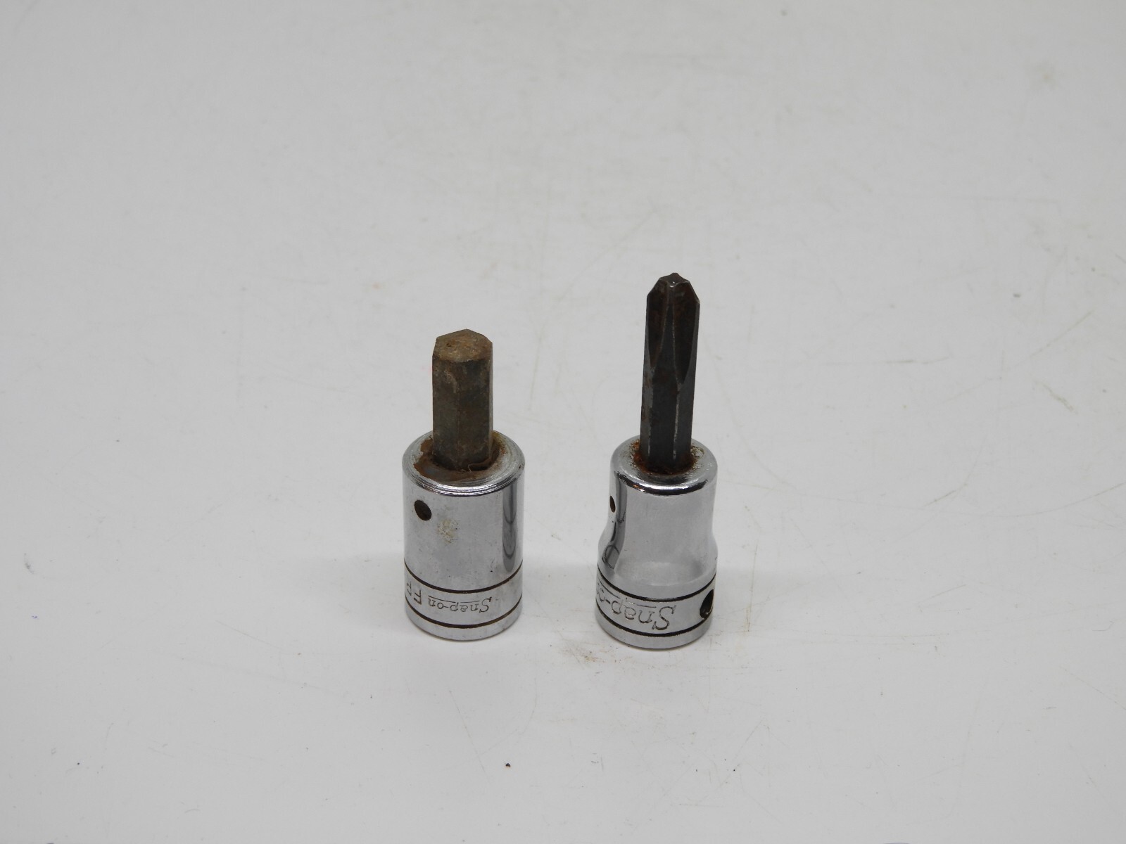 LOT OF 2 SNAP ON FP42B FP32A 3/8″ Dr PHILIPS SCREWDRIVER SOCKETS