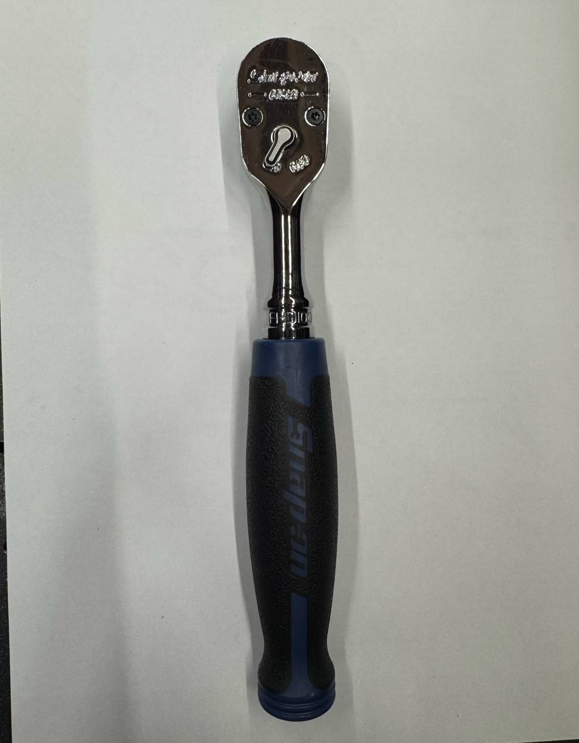 *BRAND NEW* Snap On 3/8” Drive Ratchet Cynergy 100 Tooth Power Blue Handle