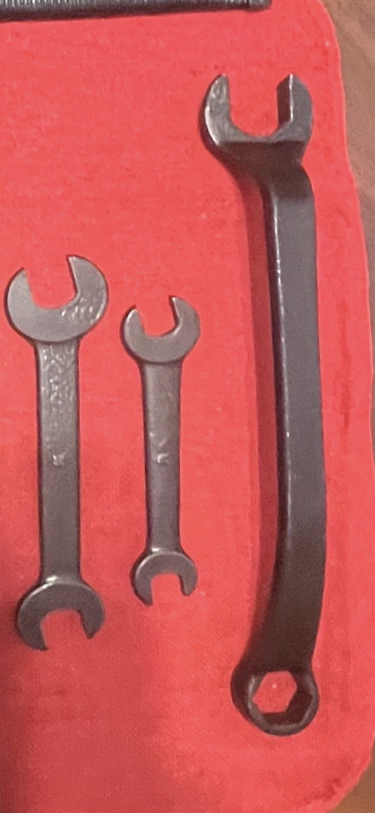 Vintage Ford Tool Kit 1938 Ford Complete with 7 Tools and Tool Bag