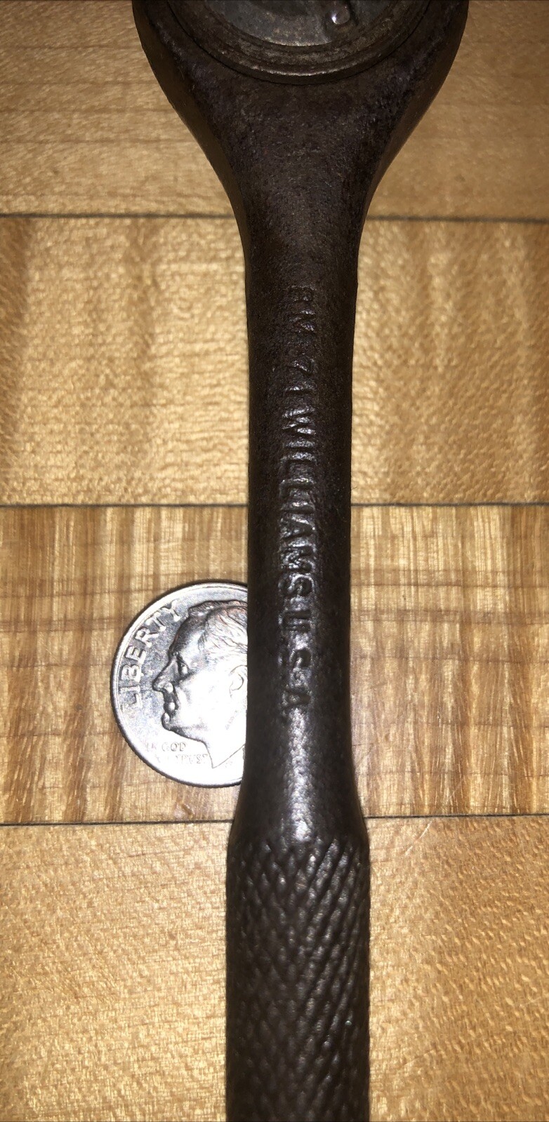 VTG RARE EARLY WILLIAMS BM-71 1/4″ DRIVE FINE TOOTH HD RATCHET (FREE S&H)