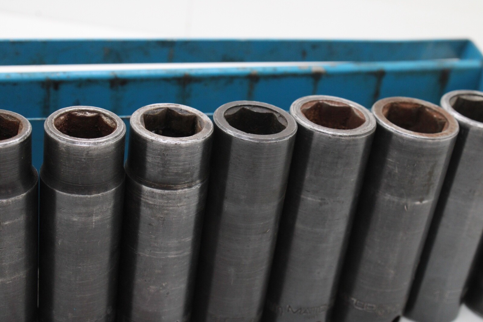 Matco CDP10M6-CDP21M6 10- 21mm 1/2″ Drive 11 Pc 6 Point Deep Impact Socket USA