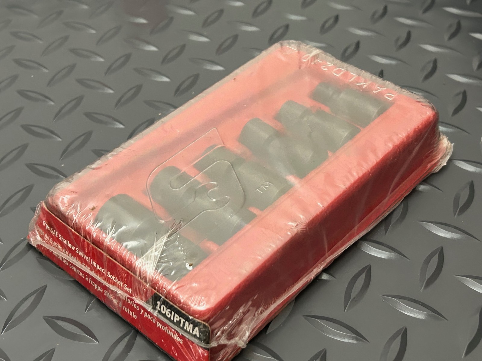 Snap on 6pc 1/4″dr 6pt SAE 1/4 – 9/16″ Shallow Impact Swivel Socket Set 106IPTMA