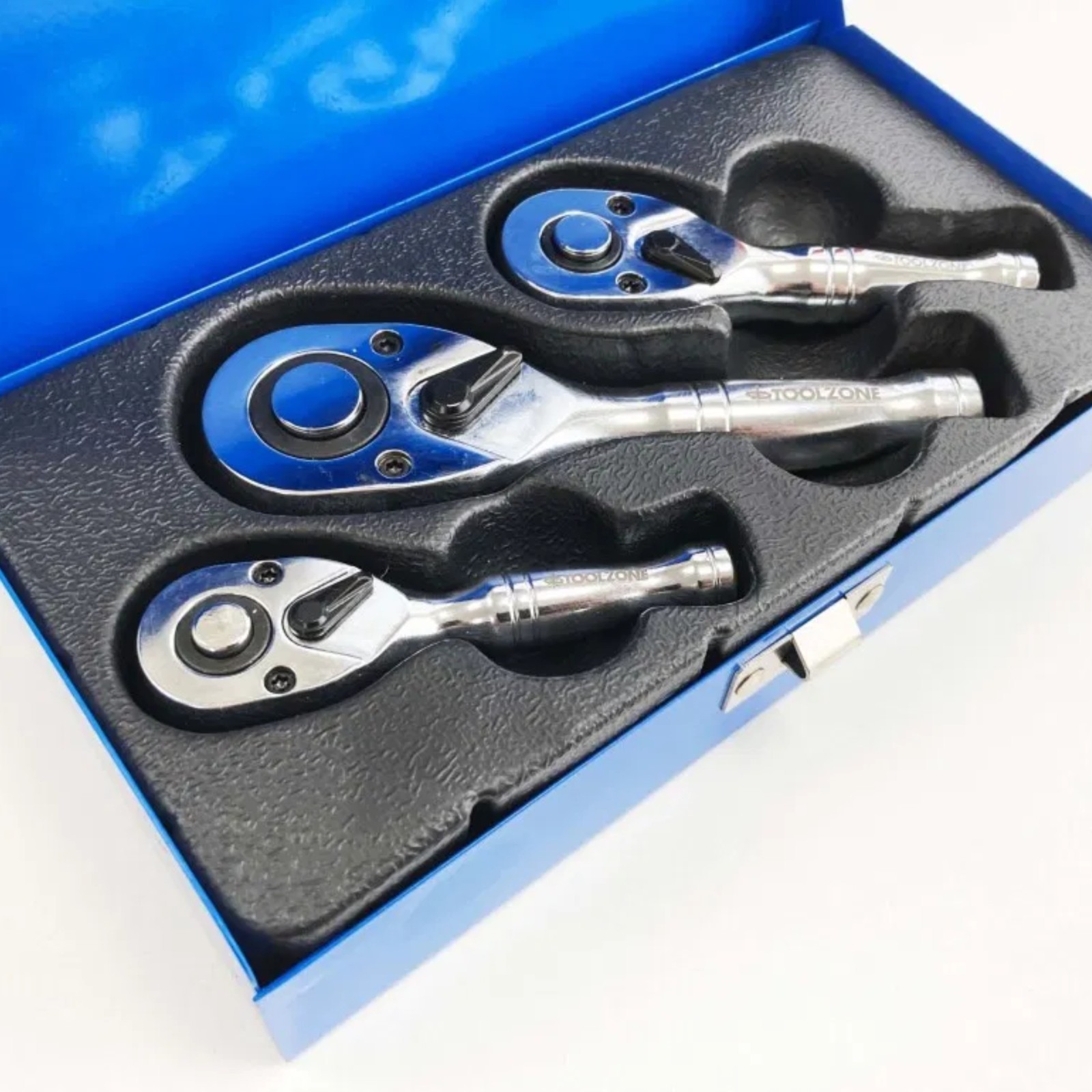 Stubby Ratchets 1/4 3/8 1/2in Drive Quick Release Reversible Ratcheting WRENCH