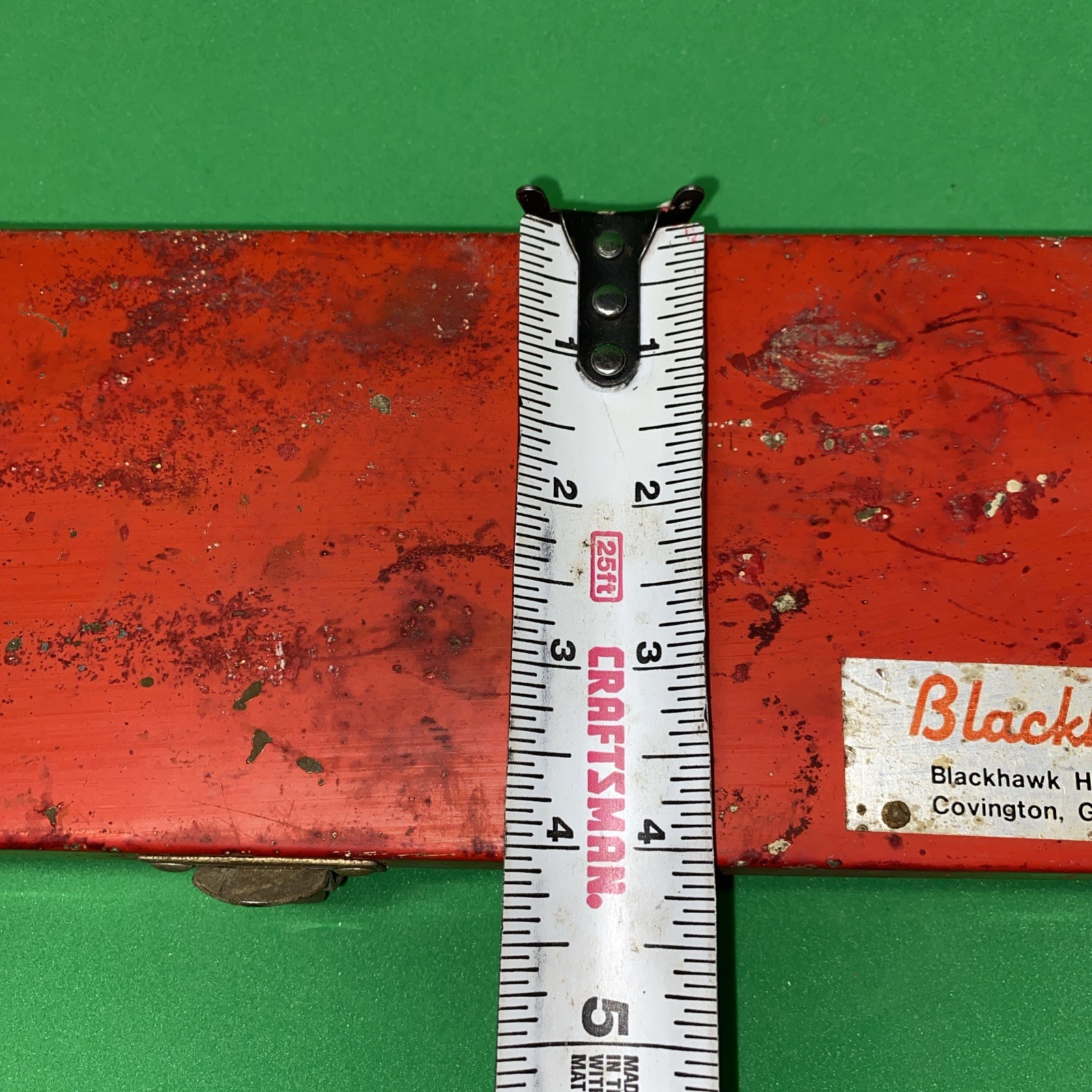 1953 Vintage 20PC Blackhawk 3/8 Drive SAE Socket Set W/Metal Case