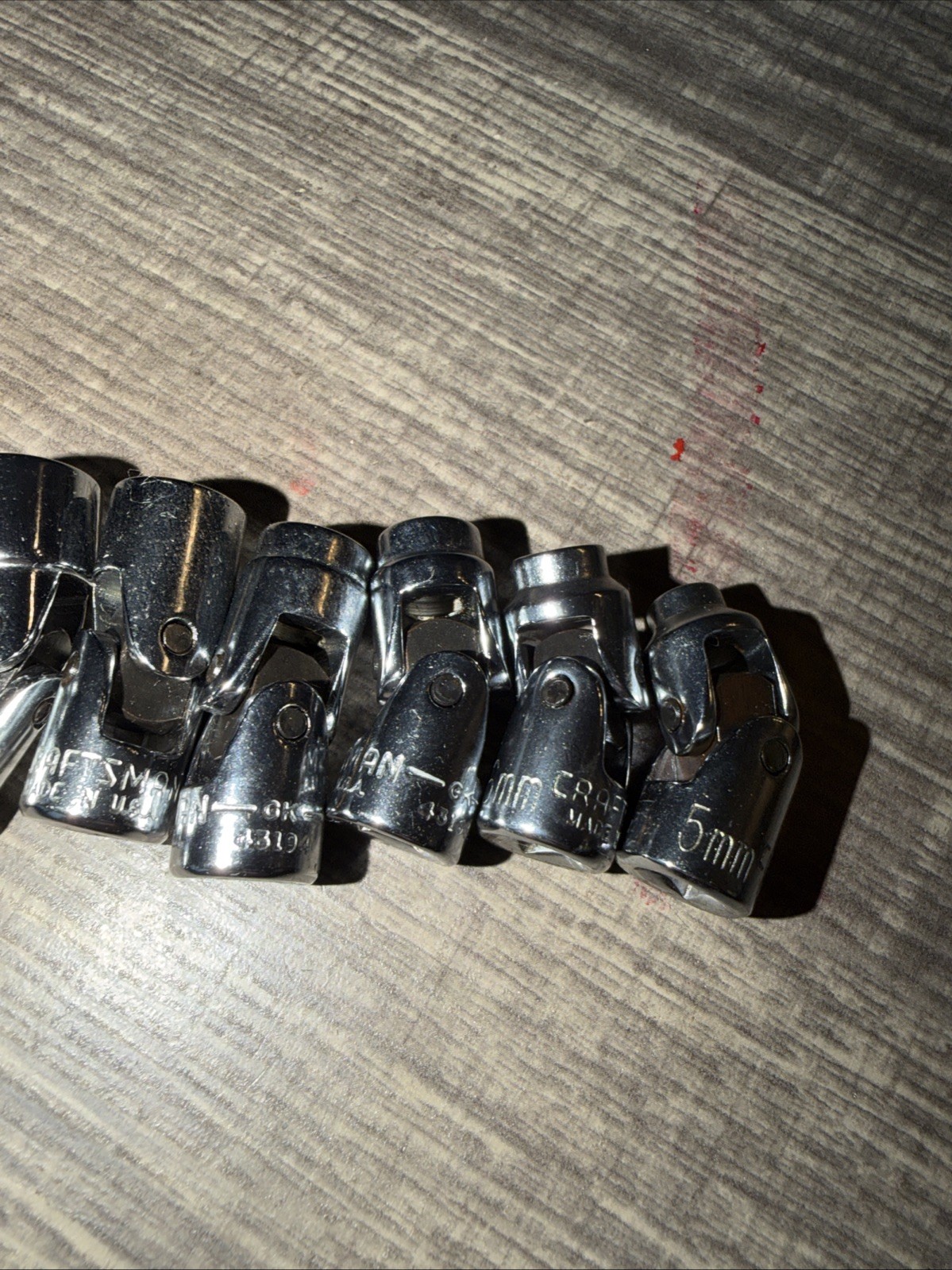Sears Craftsman USA Nos 10pc Metric 1/4” Flex Socket Set Catalog Only Sizes 5-14
