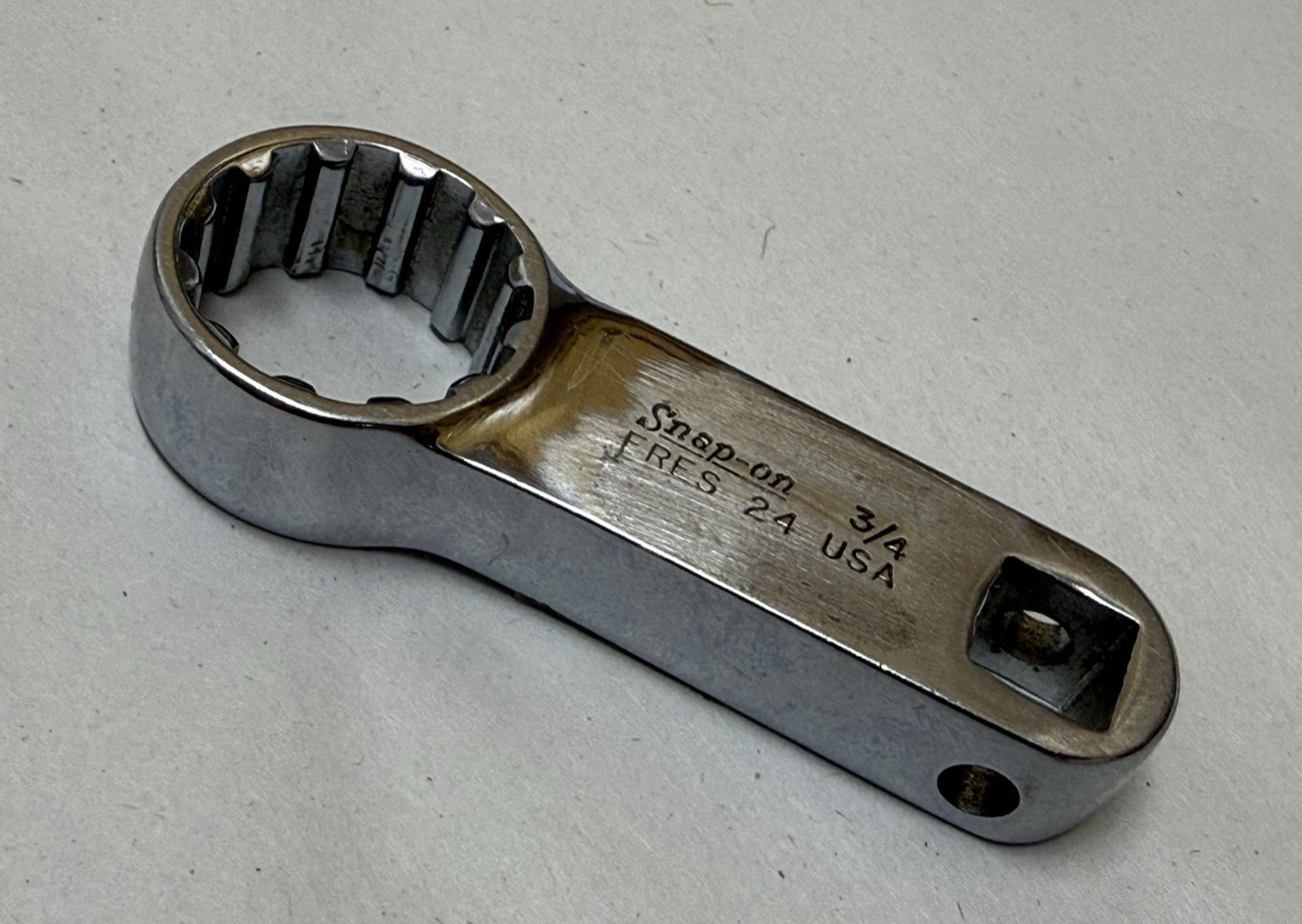 3/4″ USA Snap-On Spline Torque Adapter SAE Socket Wrench 3/8″ Drive FRES24