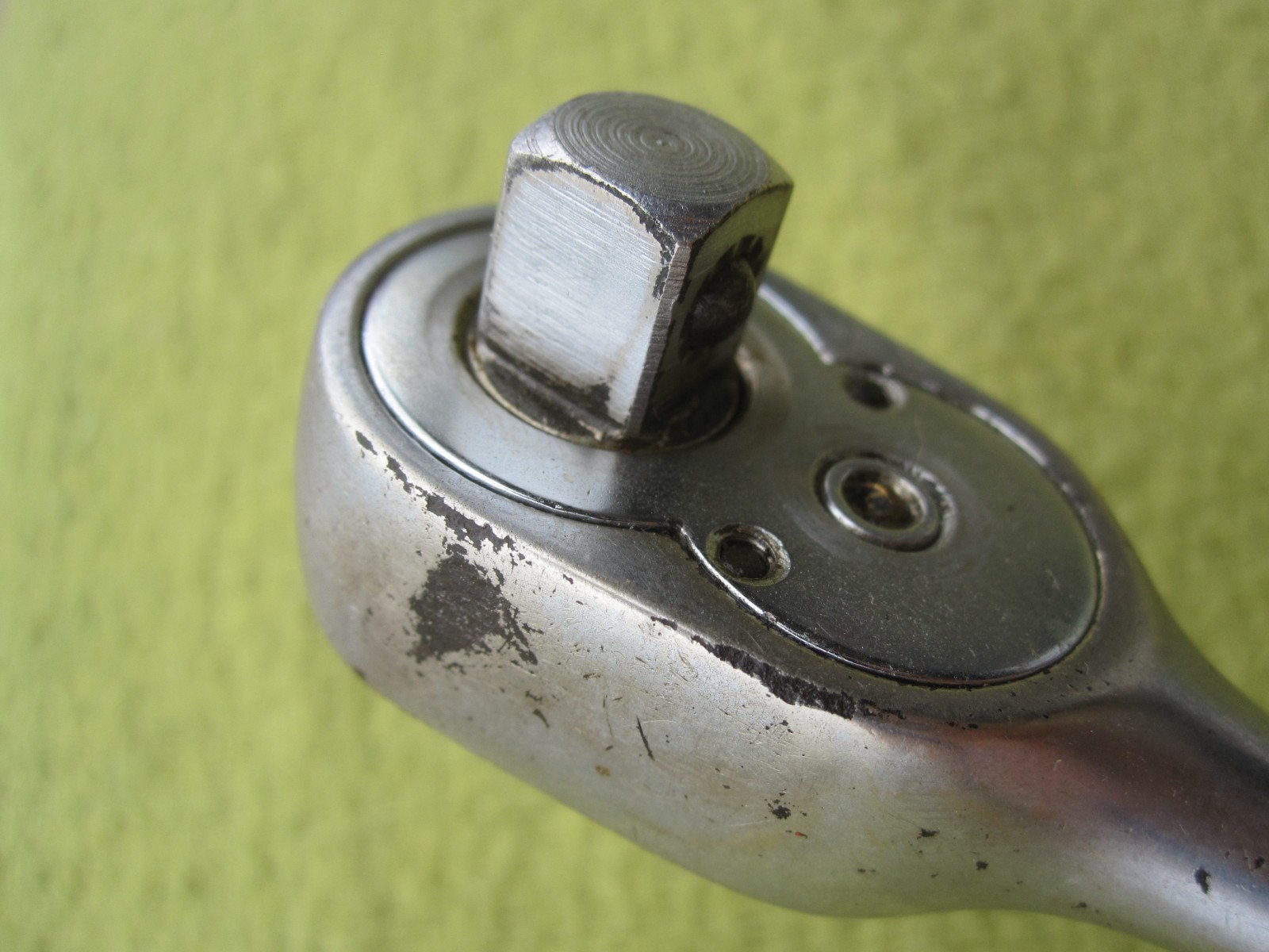 Snap On Vintage Standard 6-7/8″ Long 3/8″ Drive Ratchet USA F-70-M