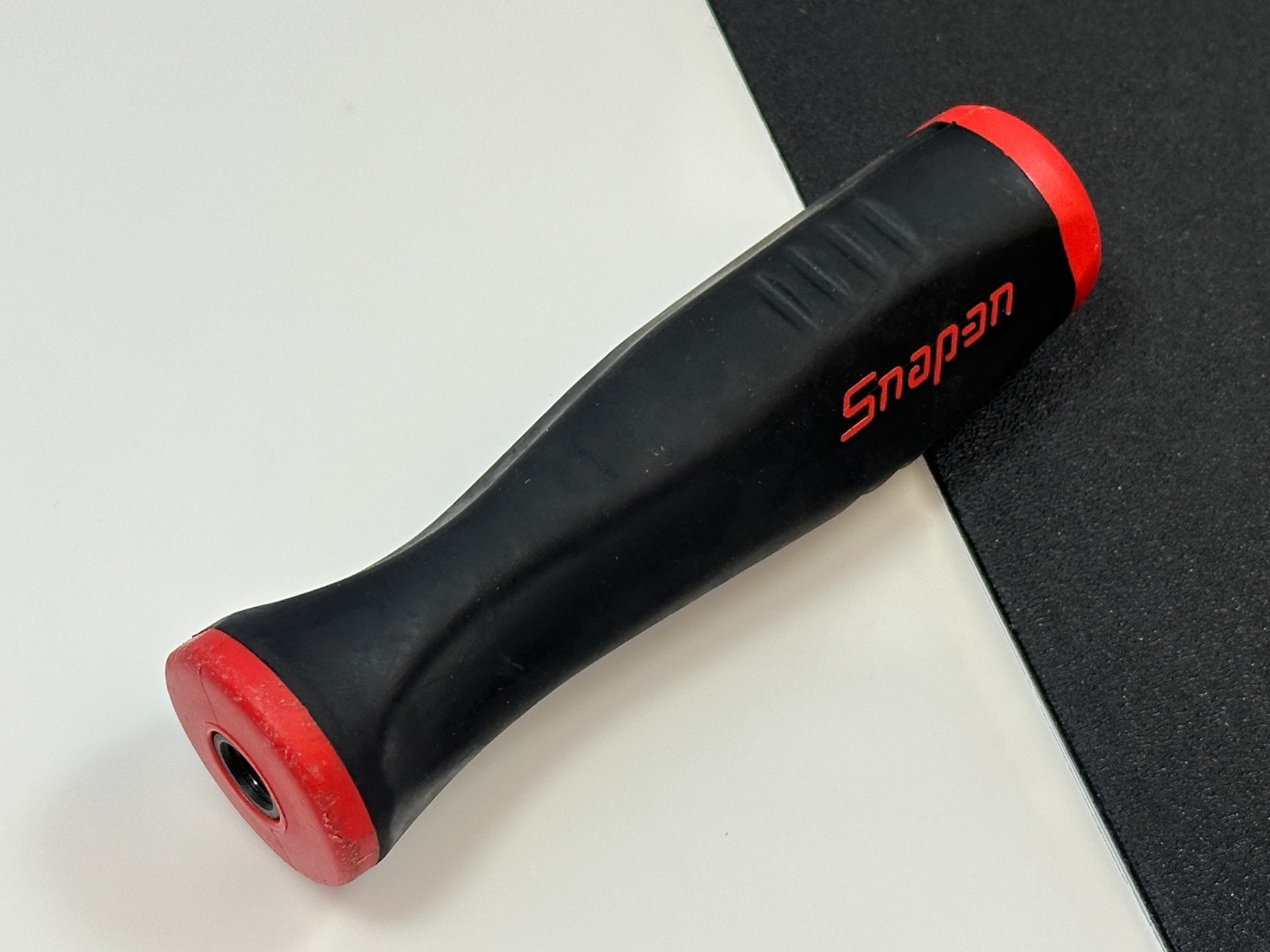 Snap-on Tools USA SGHF817A RED Soft Grip Round File Holder Grip (Handle Only)