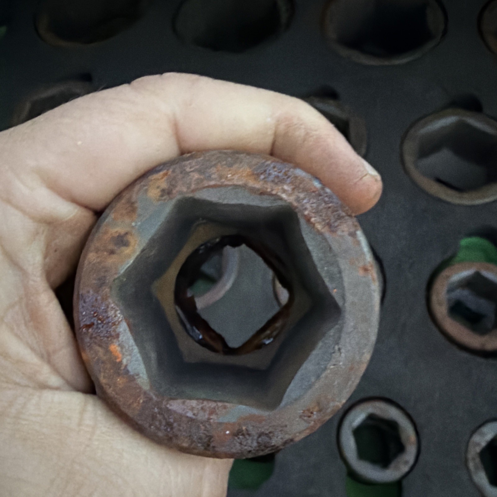 Proto 10021 6 Point Standard Length Impact Socket, 1-5/16 in Socket Size