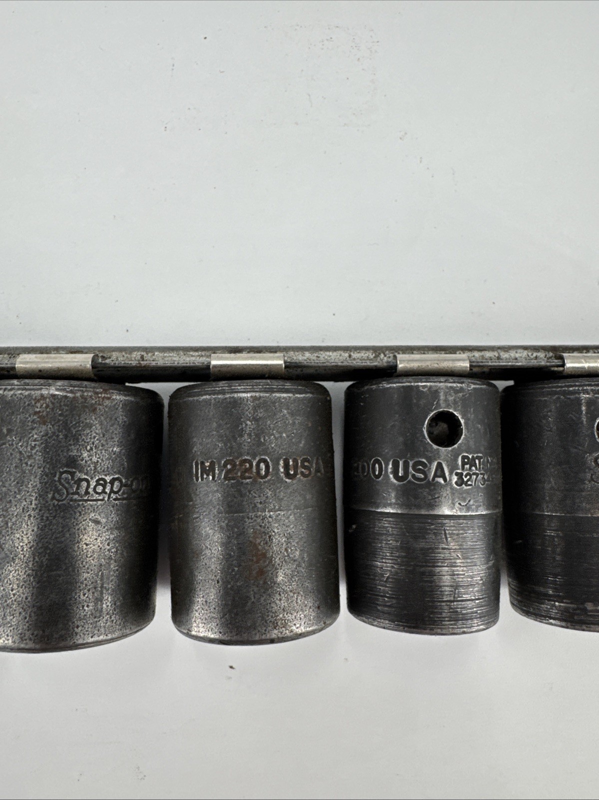 Snap-on 8 pc SET 1/2″ Drive 6pt Impact Sockets 15/16-1/2. IM160-IM300