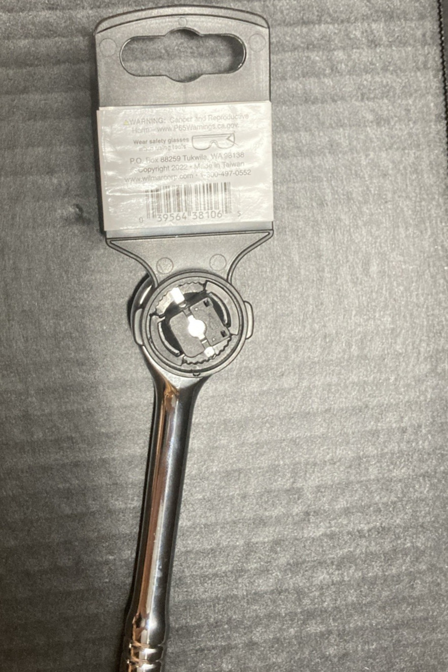 Wilmar Performance Tool 3/8″ Dr. Round Head Ratchet W38106