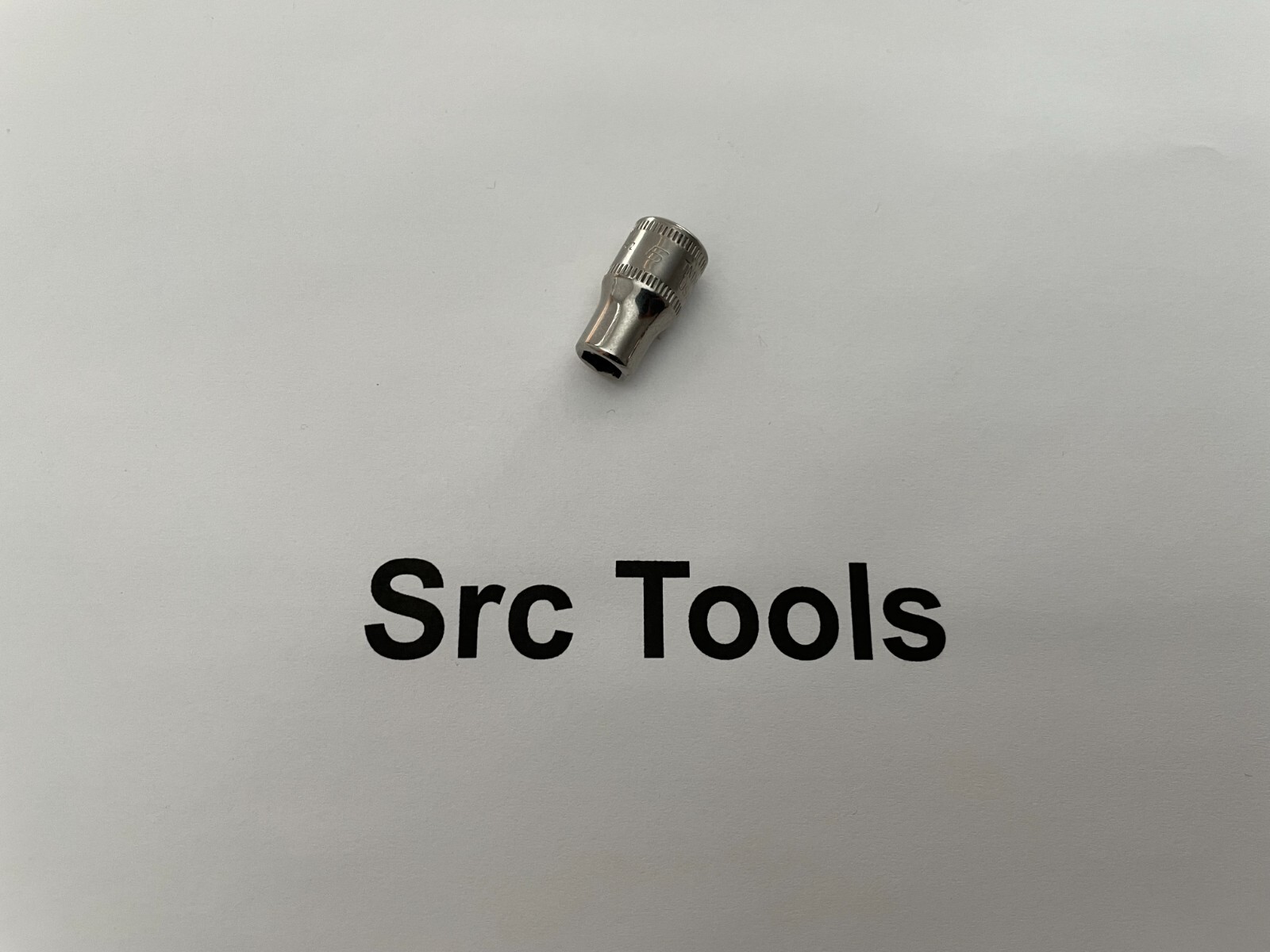 Snap-On Tools USA 2004 1/4″ Drive 6pt 6mm Metric Shallow Chrome Socket TMM6